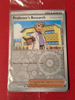 Pokemon TCG - Professor's Research Professor Program Promo Set 2025 Sealed 4PK - Image 3
