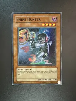 Snipe Hunter CP03-EN004 Super Rare Unlimited Edition NM/VLP YuGiOh - Image 1