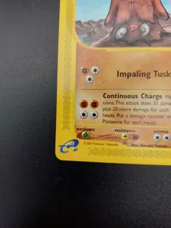 Pokemon Card Piloswine 43/144 common 2003 Skyridge LP - Image 5