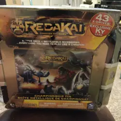 Redakai Championship Tin NEW SEALED 2011 CCG Conquer the Kairu Ky Card - Image 1