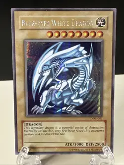 Yugioh Custom Cards - Blue Eyes White Dragon DDS - Orica - Image 1