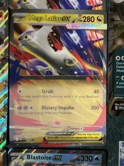 POKEMON LUCARIO BLASTOISE ZAPDOS MEGA LATIAS EX 3D 11 JUMBO PROMO CARD LOT LOOK! - Image 5