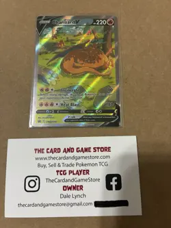 Pokemon Pokemon TCG Card Charizard V Promo Swsh260 - Image 1