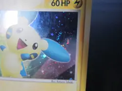 MINUN HOLO POKEMON CARD TRAINER KIT 6/12 W/ SWIRL LIGHTLY PLAYED EX - Image 2