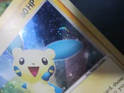 MINUN HOLO POKEMON CARD TRAINER KIT 6/12 W/ SWIRL LIGHTLY PLAYED EX - Image 3