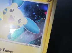 MINUN HOLO POKEMON CARD TRAINER KIT 6/12 W/ SWIRL LIGHTLY PLAYED EX - Image 4