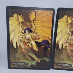 Lot of 2 Oversized Promo Advertising Akroma Angel of Wrath Time Spiral MP USED - Image 4