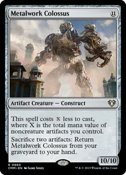 Metalwork Colossus R MTG Commander Masters NM English - Image 1