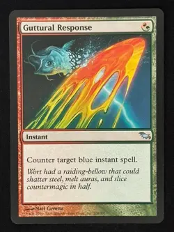 1x MTG Guttural Response - Shadowmoor (SHM) #208 - Magic the Gathering - Image 1