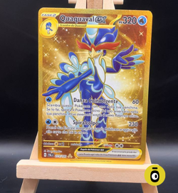 POKEMON - QUAQUAVAL EX SECRET RARE 273/193 - Evoluzioni a Paldea - ITA - COND NM - Image 1