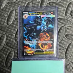 Pokemon TCG Phantasmal Flames Mega Charizard X EX 125/094 SAR ENGLISH NEW - Image 4