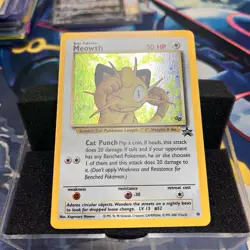 Pokemon TCG - Meowth 10/53 Wotc Promo Holo Vintage Lightly Played - Image 2