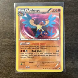 Pokemon TCG Archeops Dark Explorers 110/108 Holo Secret Rare - Image 2