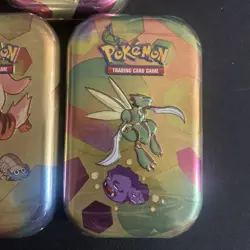 3x Pokemon TCG English Scarlet And Violet 151 Mini Tins Assorted Artworks Sealed - Image 2