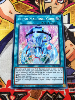 Bingo Machine, Go!!! lds2-en028 1st Edition (NM+) Secret Rare Yu-Gi-Oh! - Image 1