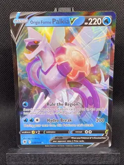 Origin Forme Palkia V 039/189 Astral Radiance Sword & Shield Pokemon Card NM - Image 1