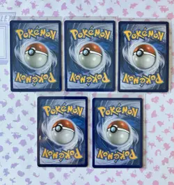 Pokemon TCG GX Full Art Holo Lot of 5 ! Sun and Moon Crimson Invasion Mint Cards - Image 2