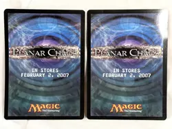 2X Magic the Gathering MTG 2007 Planar Chaos Akroma Oversize Promo Card TCG CCG - Image 4