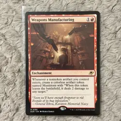 MTG ~ Weapons Manufacturing ~ Edge of Eternities ~ Near Mint ~ Rare - Image 1