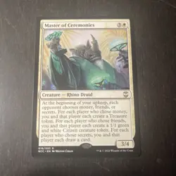 MTG - (1x) Master of Ceremonies - NM - Unplayed - Image 1