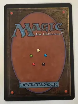 Magic the Gathering MTG Mountain v.1 (Snow) Beta NM (Beta Bob) - Image 3