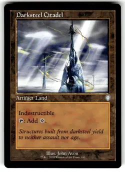 Darksteel Citadel (Retro Frame) Commander: the Brothers' War Regular MTG - Image 1
