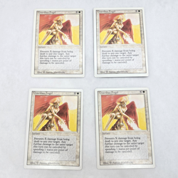 Guardian Angel Revised Edition 4x Playset Magic the Gathering MTG LP x4 - Image 1