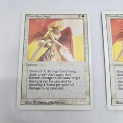 Guardian Angel Revised Edition 4x Playset Magic the Gathering MTG LP x4 - Image 2