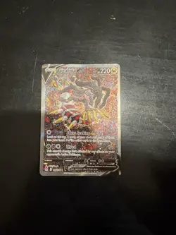 Pokemon TCG Lost Origin Giratina v Full Art Ultra Rare Card 185/196 Lp- To MP+ - Image 2