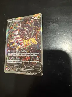 Pokemon TCG Lost Origin Giratina v Full Art Ultra Rare Card 185/196 Lp- To MP+ - Image 3