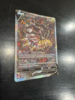 Pokemon TCG Lost Origin Giratina v Full Art Ultra Rare Card 185/196 Lp- To MP+ - Image 4