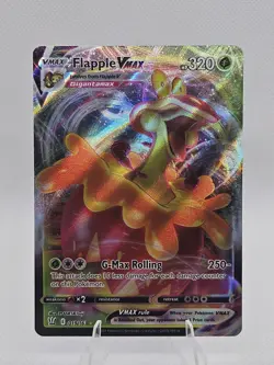 POKEMON TCG FLAPPLE VMAX 19/163 SWSH BATTLE STYLES ULTRA RARE!! - Image 1