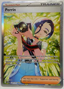 Perrin 220/167 Special Illustration Rare Pokemon Sv06: Twilight Masquerade NM - Image 1