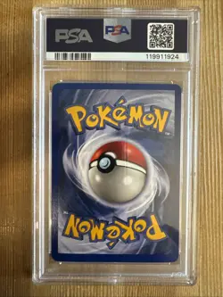 Pokemon TCG Ninetales Base Set 12/102 Holo Unlimited Holo Rare PSA 8 - Image 2