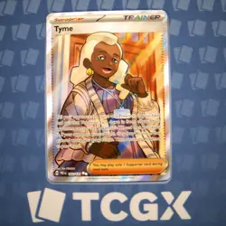 Pokemon - Tyme - 143/131 - SV: Prismatic Evolutions - Holo - Ultra Rare LP - Image 1