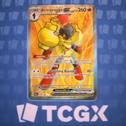Pokemon - Armarouge ex - 218/182 - SV04: Paradox Rift - Holo - Ultra Rare NM - Image 1