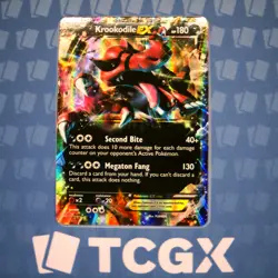 Pokemon - Krookodile EX - XY25 - XY Promo - Holo MP - Image 1