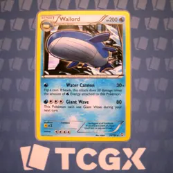 Pokemon - Wailord - 26/124 - BW Dragons Exalted - Holo - Holo Rare NM - Image 1