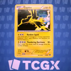 Pokemon - Zapdos - 41/99 - BW Next Destinies - Holo - Holo Rare NM - Image 1