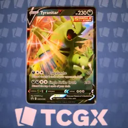 Pokemon - Tyranitar V - SWSH109 - SWSH: Sword & Shield Promo - Holo NM - Image 1