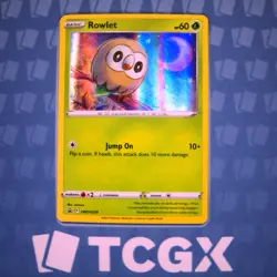 Pokemon - Rowlet - SWSH220 - SWSH: Sword & Shield Promo - Holo LP - Image 1