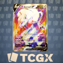 Pokemon - Hisuian Zoroark V - SWSH297 - SWSH: Sword & Shield Promo - Hol NM - Image 1