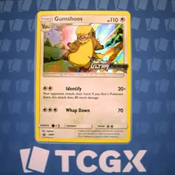 Pokemon - Gumshoos (Prerelease) - SM97 - SM Promo - Holo LP - Image 1