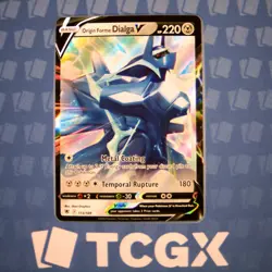 Pokemon - Origin Forme Dialga V - 113/189 - SWSH10: Astral Radiance - Holo NM - Image 1