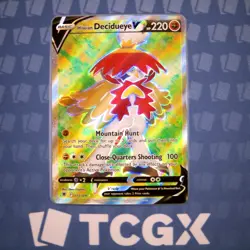 Pokemon - Hisuian Decidueye V (Full Art) - 173/189 - SWSH10: Astral Radiance NM - Image 1