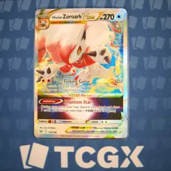 Pokemon - Hisuian Zoroark VSTAR - 147/196 - SWSH11: Lost Origin - Holo NM - Image 1