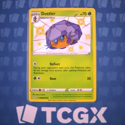 Pokemon - Dottler - SV008/SV122 - SWSH: Shining Fates - Holo - Shiny Holo Rar NM - Image 1
