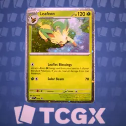 Pokemon - Leafeon 170 (Cosmos Holo) - SVP170 - SV: Scarlet & Violet Prom NM - Image 1
