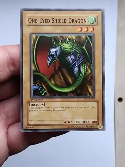 Yu-Gi-Oh! One-Eyed Shield Dragon Legend of Blue Eyes White Dragon Lob-087 1st Ed - Image 1