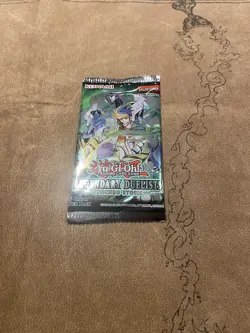 YuGiOh! Legendary Duelists: Synchro Storm Factory Sealed Booster Pack - Image 1